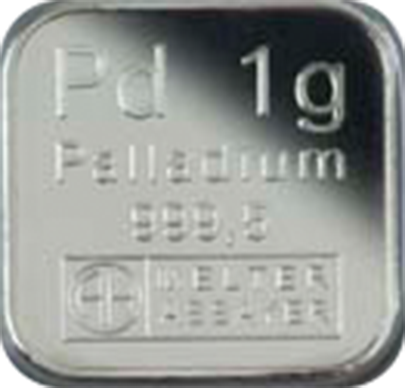 1g Palladium Bullion